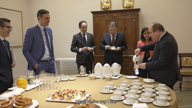Desayuno en el Consejo de Ministros