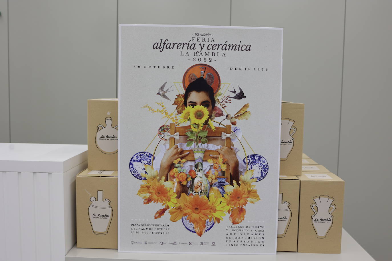 La presentación de la feria de cerámica de La Rambla, en imágenes