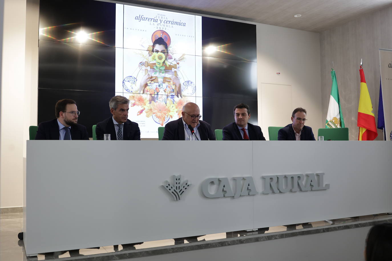 La presentación de la feria de cerámica de La Rambla, en imágenes