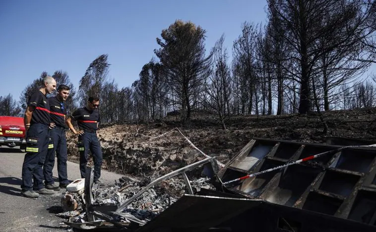 Los bomberos del incendio de Bejís todavía no han cobrado las horas dedicadas a la extinción del fuego
