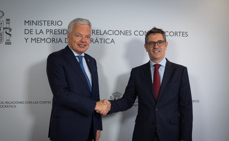 Reynders se marcha de España apremiando al Gobierno a un cambio de modelo para el CGPJ