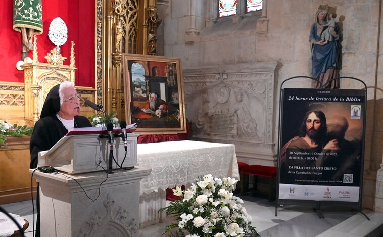 La Catedral de Burgos acoge de nuevo la lectura continuada de la Biblia durante 24 horas