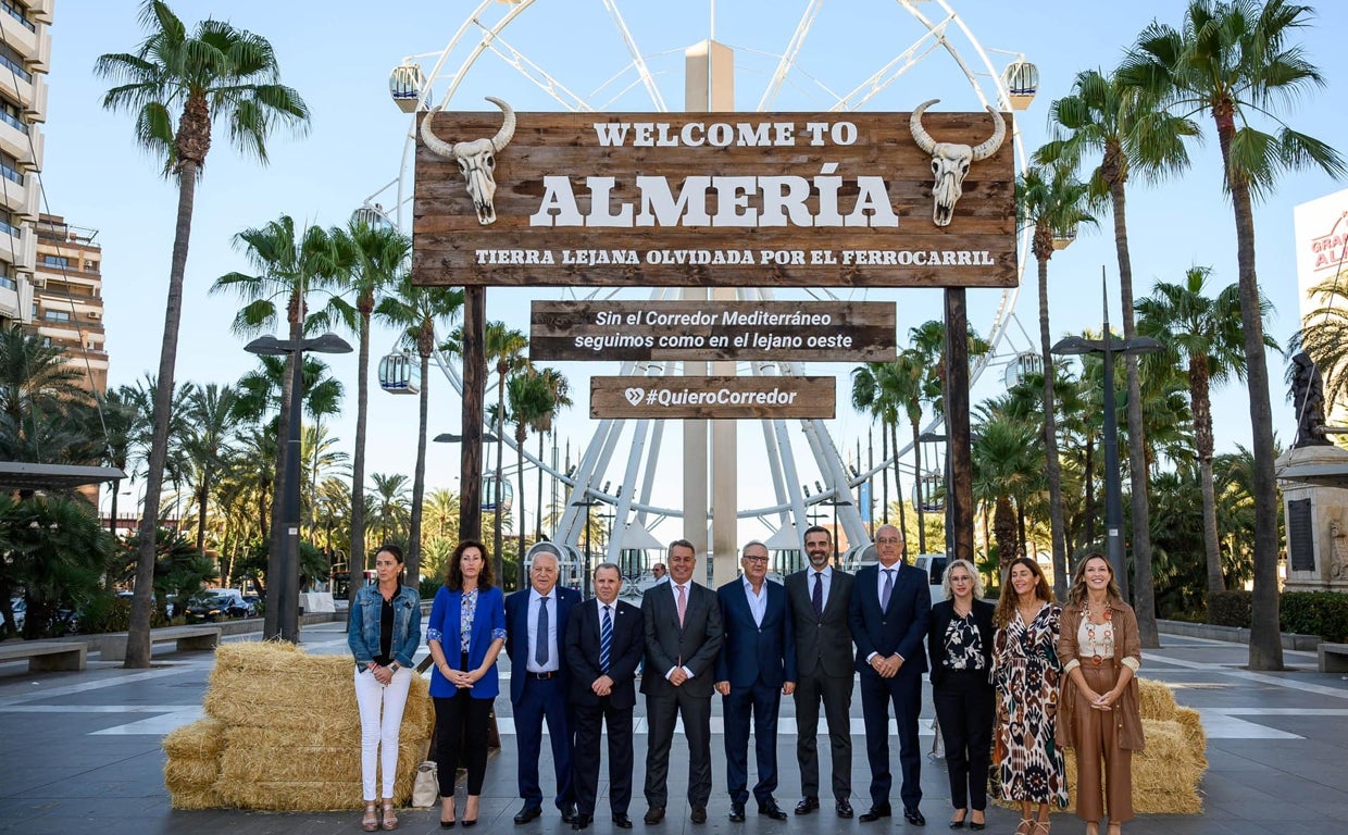 Corredor Mediterráneo: «Almería sigue como en el lejano oeste»