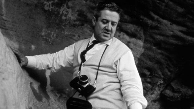 El catedrático de Arqueología de la Universidad de Zaragoza Antonio Beltrán en los años 60
