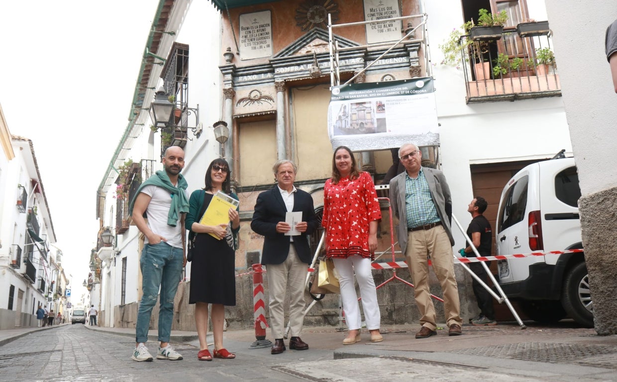 Inicio de las obras de restauración