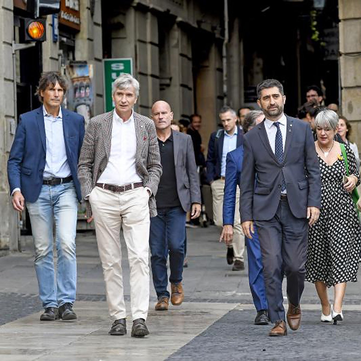 Los dirigentes de Junts se vuelcan con la campaña sobre su futuro en el Govern