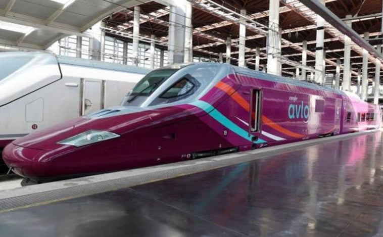 Renfe refuerza el servicio de Avlo entre Valencia y Madrid con 45.000 nuevas plazas