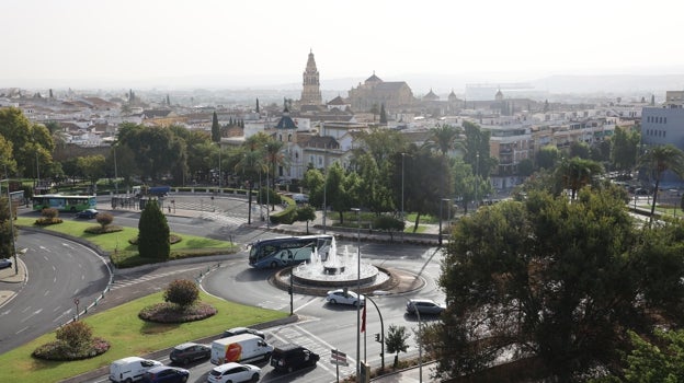 Vista elevada de la cabecera norte de Vallellano