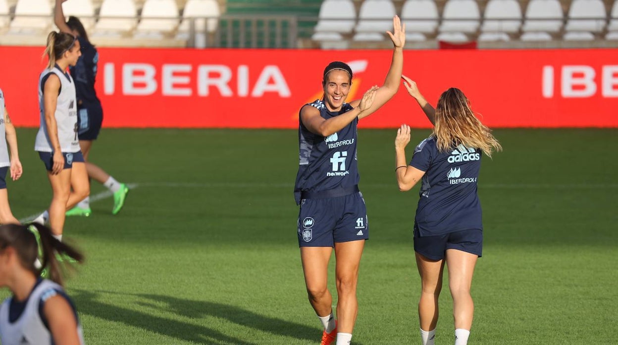 El entrenamiento de España en Córdoba, en imágenes