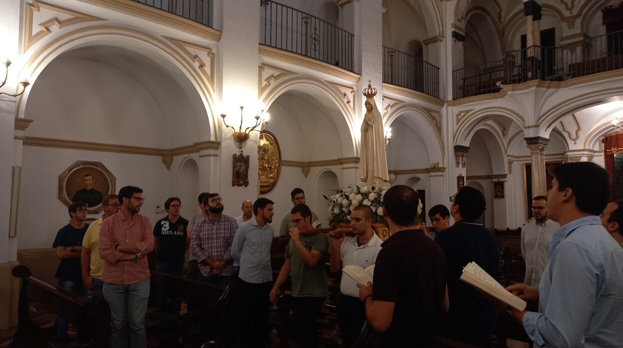 'Fátima en misión: la Virgen visita templos y conventos de Córdoba