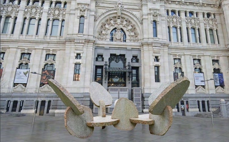 La escultura megalítica conquista el Paseo del Arte