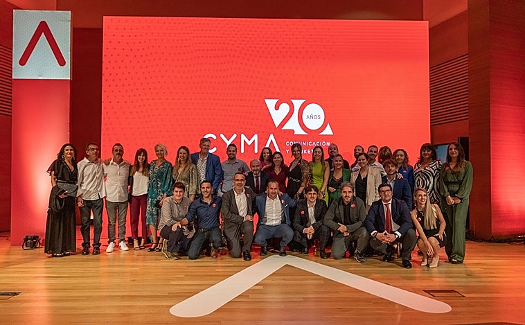 Grupo CYMA celebra su 20 aniversario con clientes y proveedores con una conferencia de Luis Galindo en el ADDA