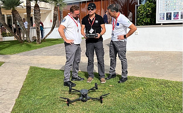 Prueba de un nuevo dron