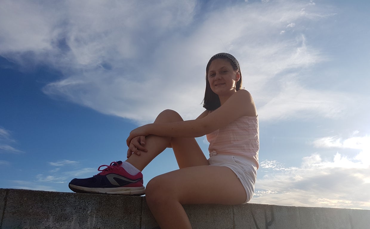 Imagen de Isabel, menor que se suicidó en Requena (Valencia)