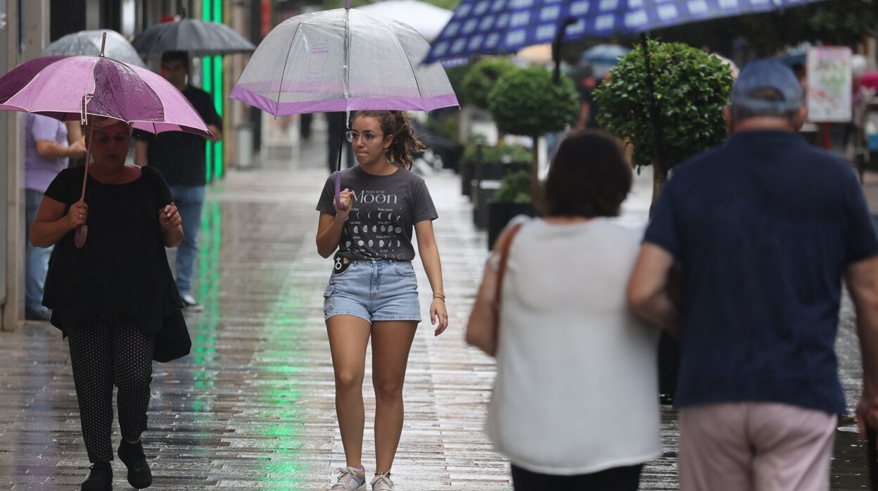 El tiempo en Córdoba | Nivel amarillo por lluvia y tormenta en la Subbética hasta las 20.00 horas