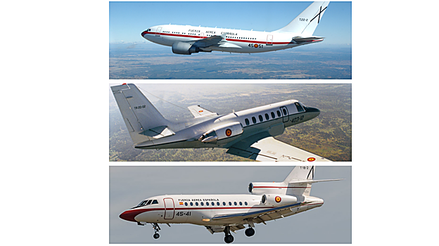 Estos son los aviones que participan en el desfile de la Fiesta Nacional