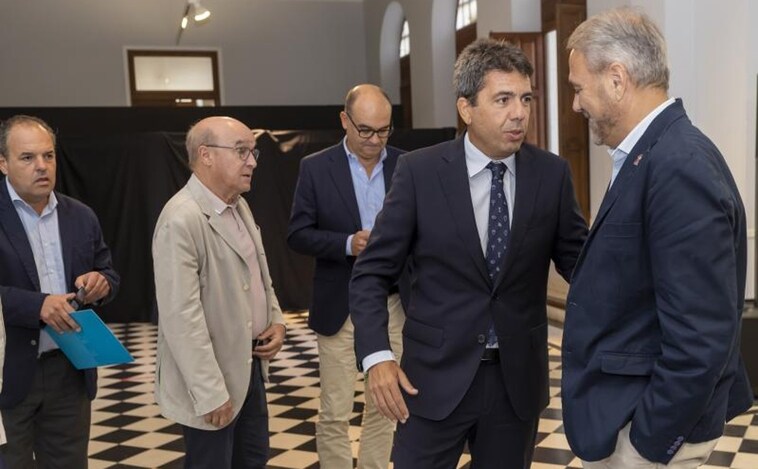 Carlos Mazón se suma a las movilizaciones de los empresarios de Alicante por la «humillación» en los Presupuestos del Estado