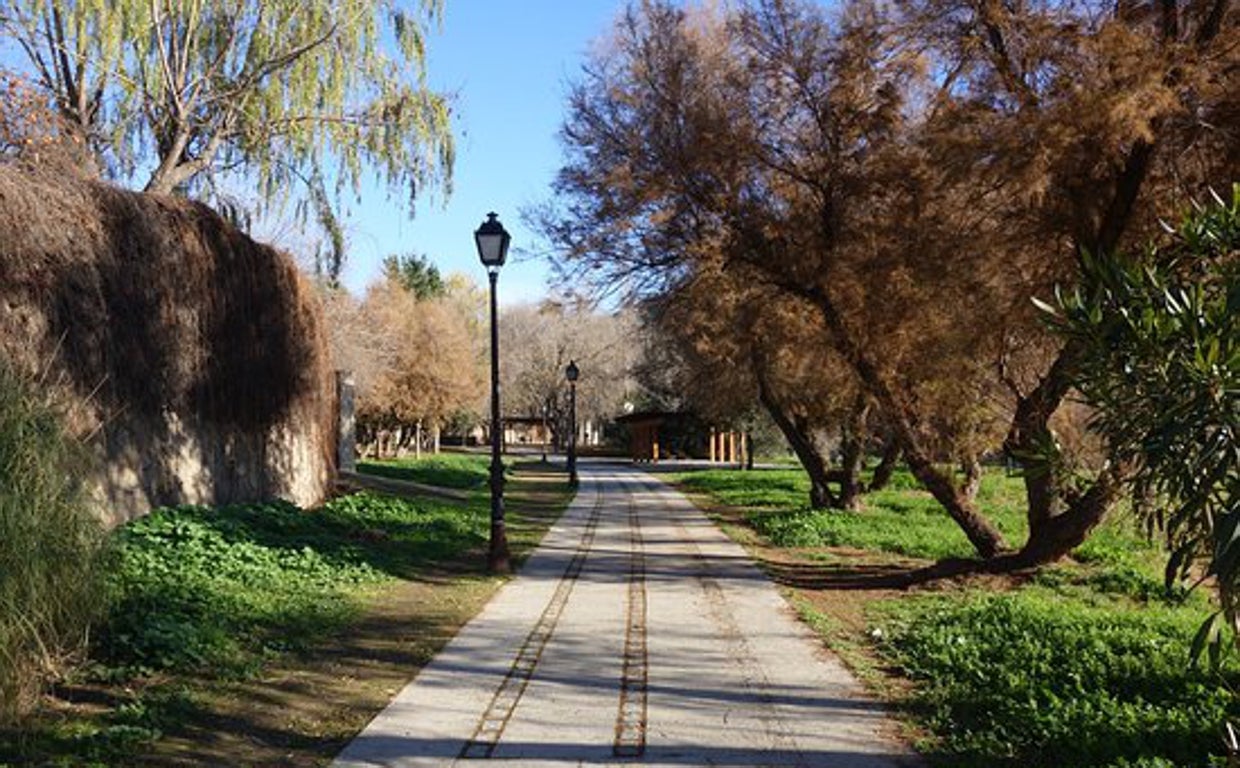 Tramo de la senda ecológica de Toledo