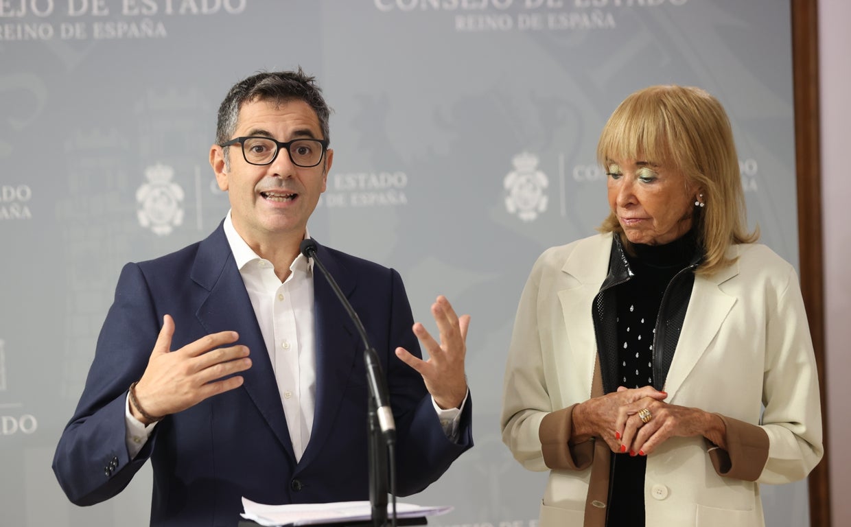 María Teresa Fernández de la Vega dimite como presidenta del Consejo de Estado