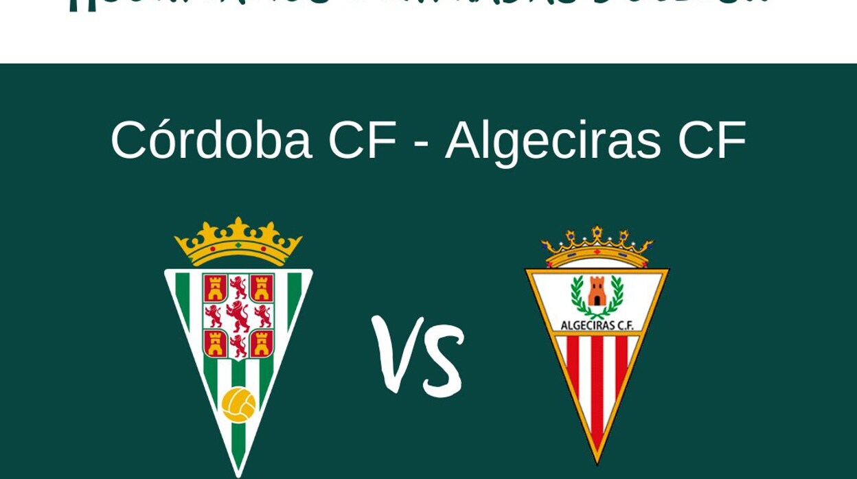 Aquí tienes el resultado y los elegidos en el sorteo de entradas de ABC Córdoba para el Córdoba CF - Algeciras