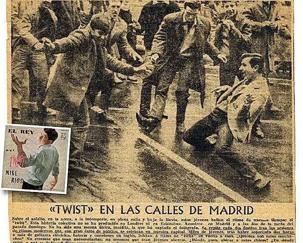 Un recorte de prensa de la época