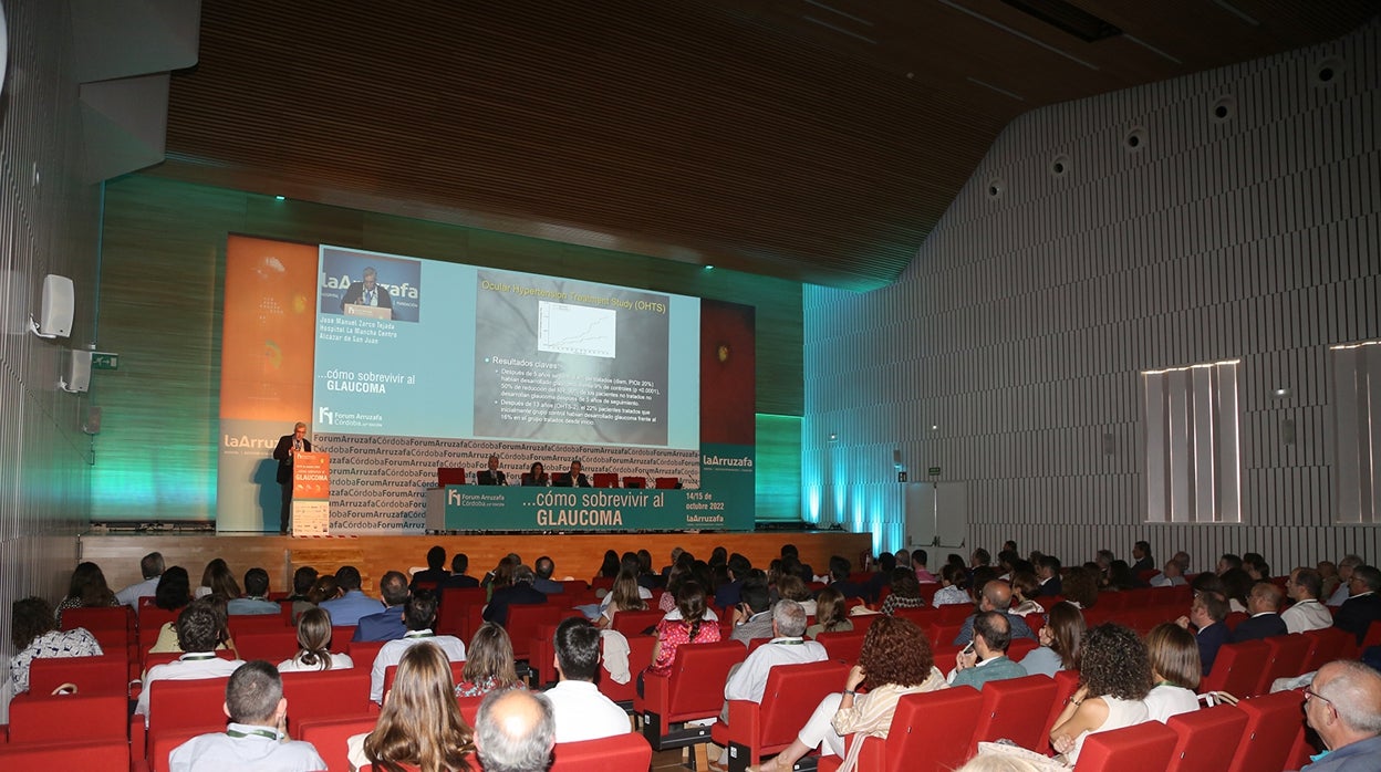 Forum Arruzafa reúne a en Córdoba a casi medio millar profesionales para hablar sobre el glaucoma