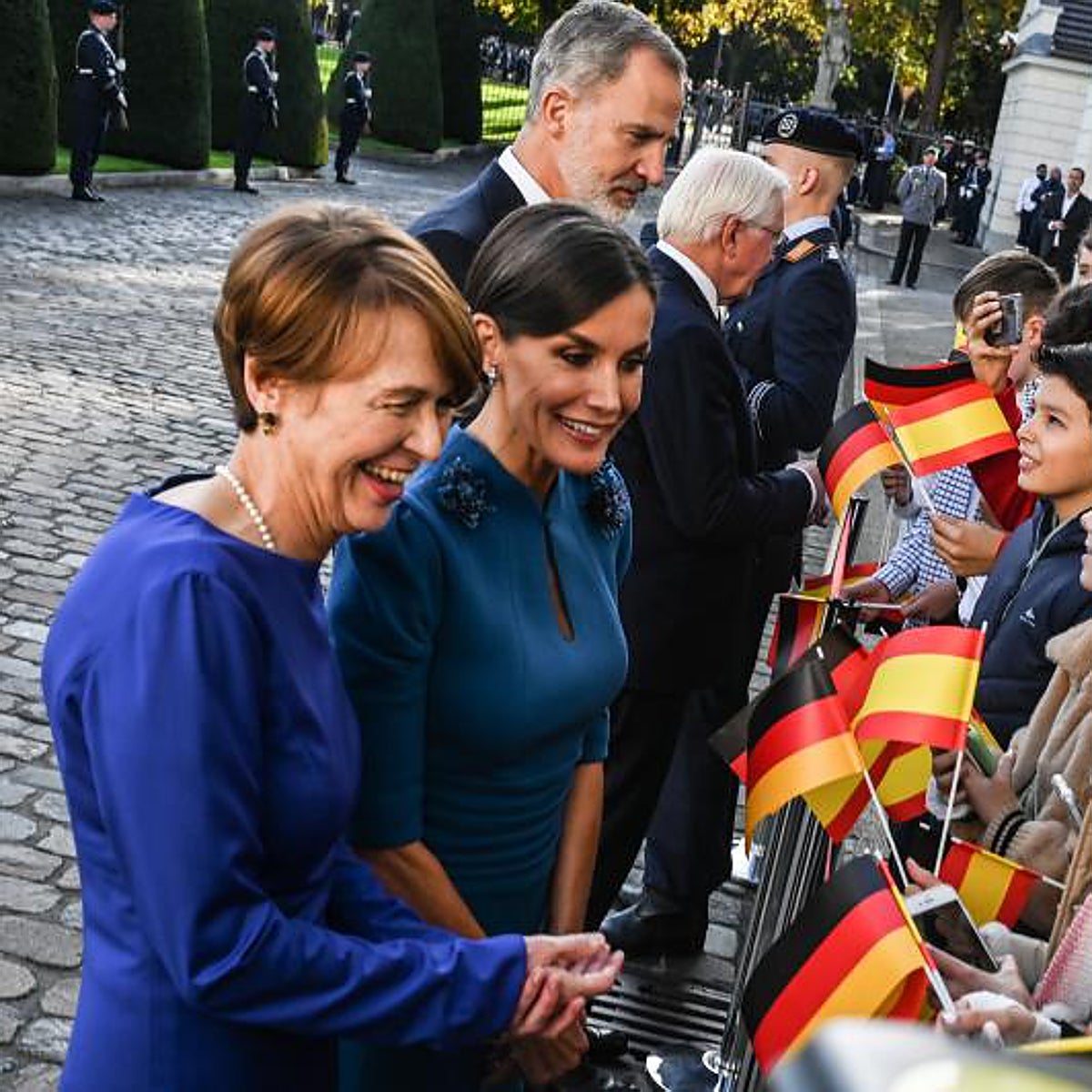 El Rey y el presidente alemán llaman a la unidad frente a la «agresión rusa» en Ucrania