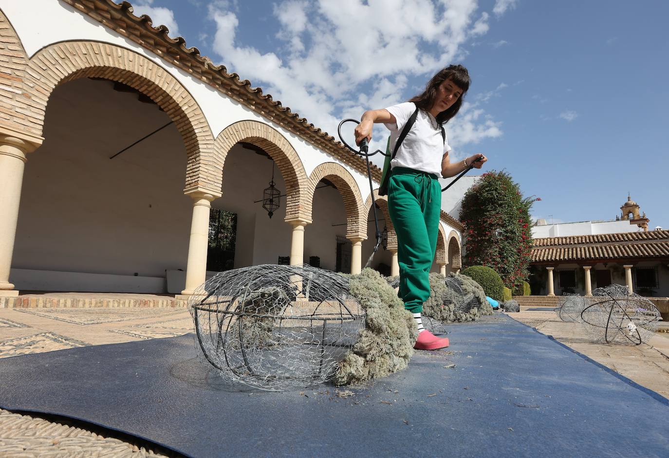 Festival Flora Córdoba 2022 | El montaje de las instalaciones, en imágenes