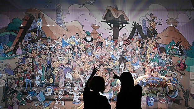 Reproducción de la aldea gala de 'Astérix y Obélix'