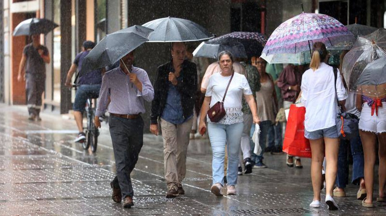 El tiempo en Andalucía: estas son las provincias en las que va a llover más