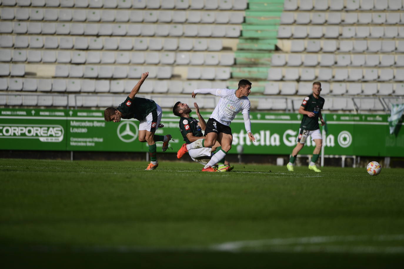 Las mejores imágenes del Racing de Ferrol - Córdoba CF en A Malata