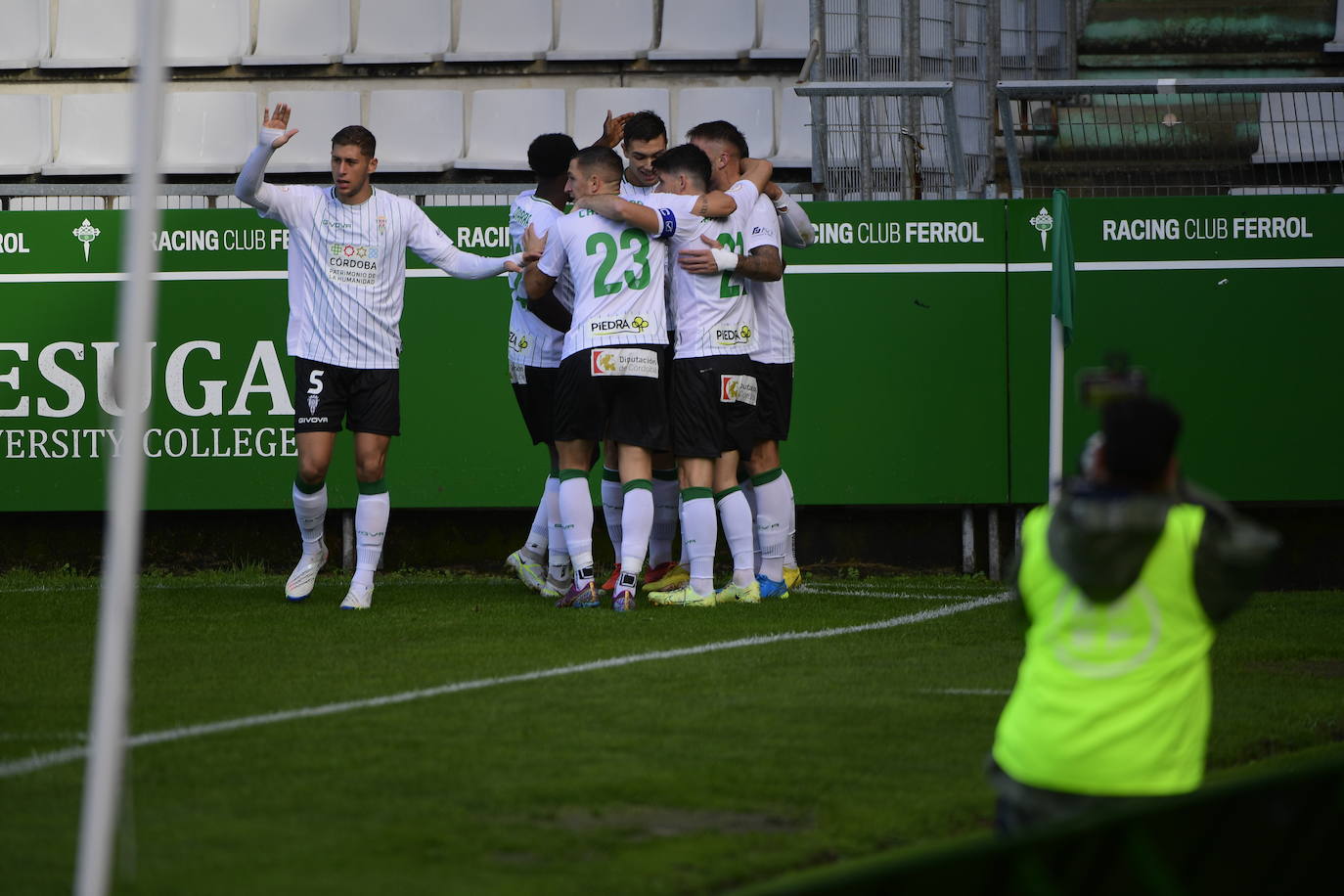 Las mejores imágenes del Racing de Ferrol - Córdoba CF en A Malata