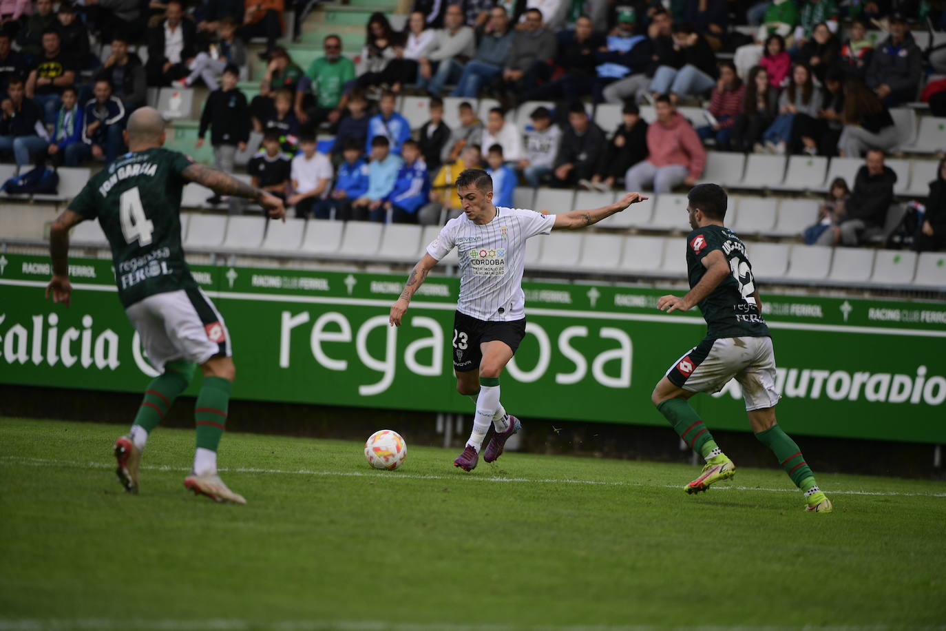Las mejores imágenes del Racing de Ferrol - Córdoba CF en A Malata