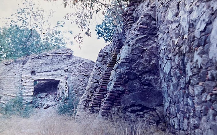 Imagen principal - La terraza se encuentra en la calle Cortes, 1, en un camino rodeado de vegetación que da acceso al Parlamento regional. El establecimiento, que rerentan Julio Luis y Esperanza García, fue construida sobre el antiguo corral de la casa familiar, en una zona de rodaderos y de las traseras de las casas 