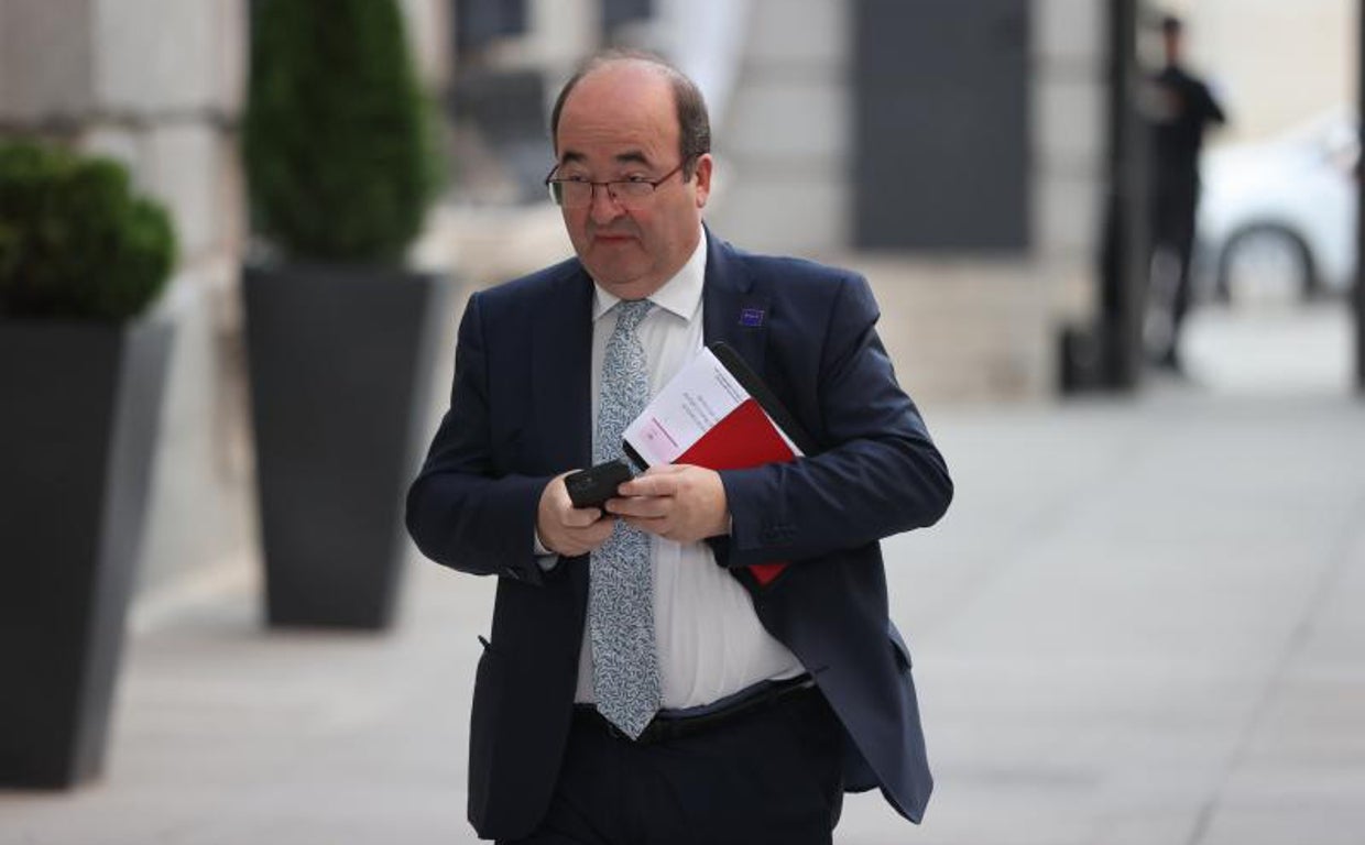 Iceta insiste en que se modificará el delito de sedición cuando haya mayoría y lo desvincula del Presupuesto