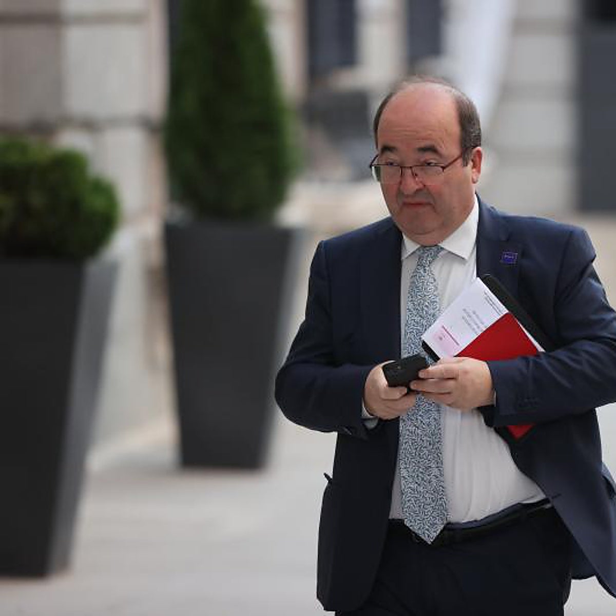 Iceta insiste en que se modificará el delito de sedición cuando haya mayoría y lo desvincula del Presupuesto