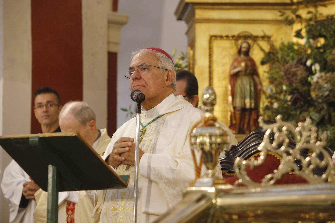 Día de San Rafael en Córdoba | La misa votiva, en imágenes