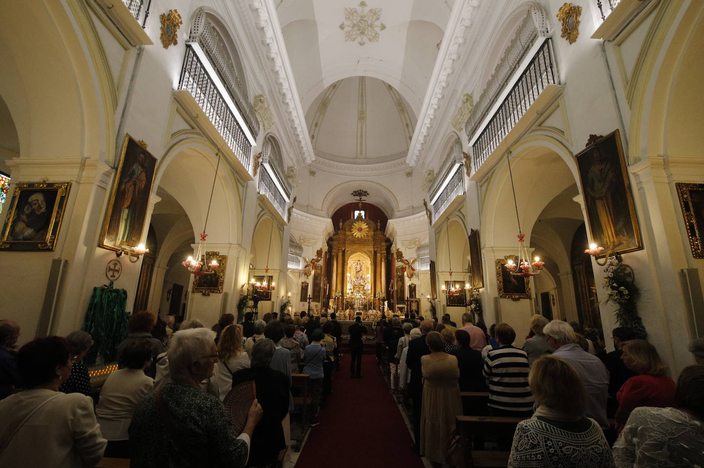 Día de San Rafael en Córdoba | La misa votiva, en imágenes