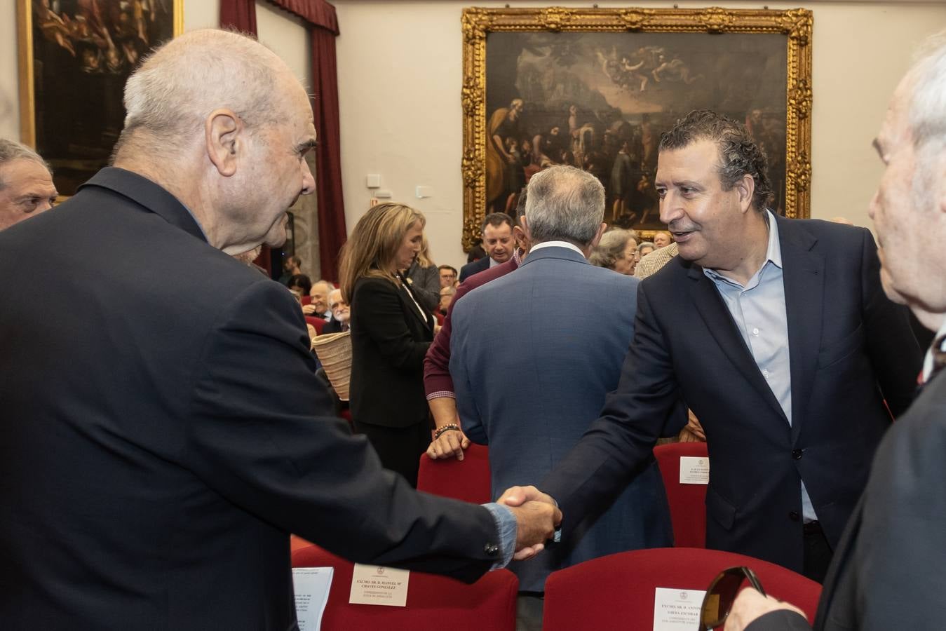 Presentación de las memorias del expresidente de la Junta de Andalucía José Rodríguez de la Borbolla