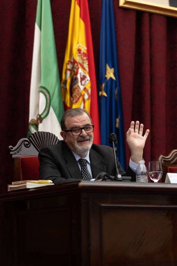 Presentación de las memorias del expresidente de la Junta de Andalucía José Rodríguez de la Borbolla