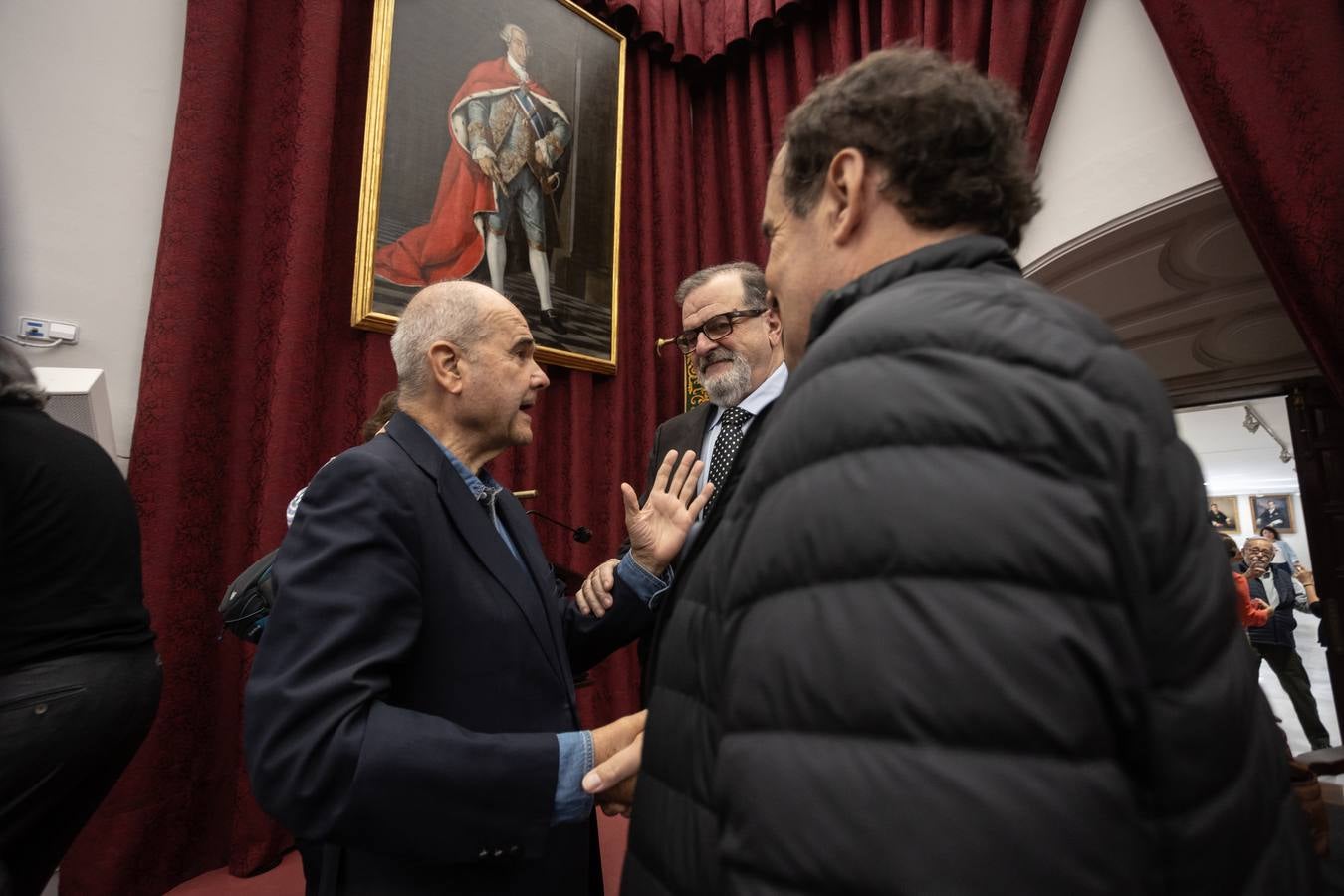 Presentación de las memorias del expresidente de la Junta de Andalucía José Rodríguez de la Borbolla