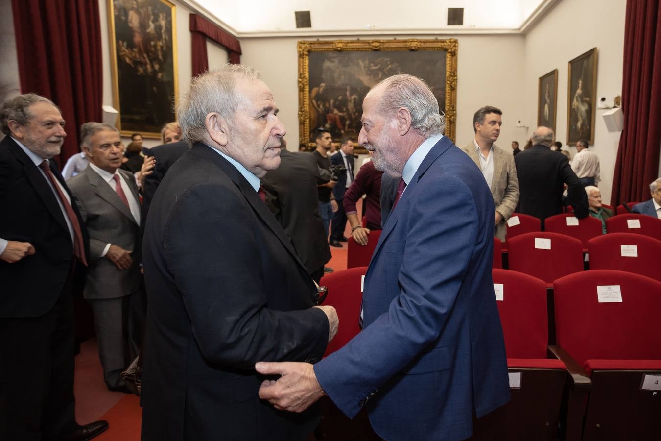 Presentación de las memorias del expresidente de la Junta de Andalucía José Rodríguez de la Borbolla