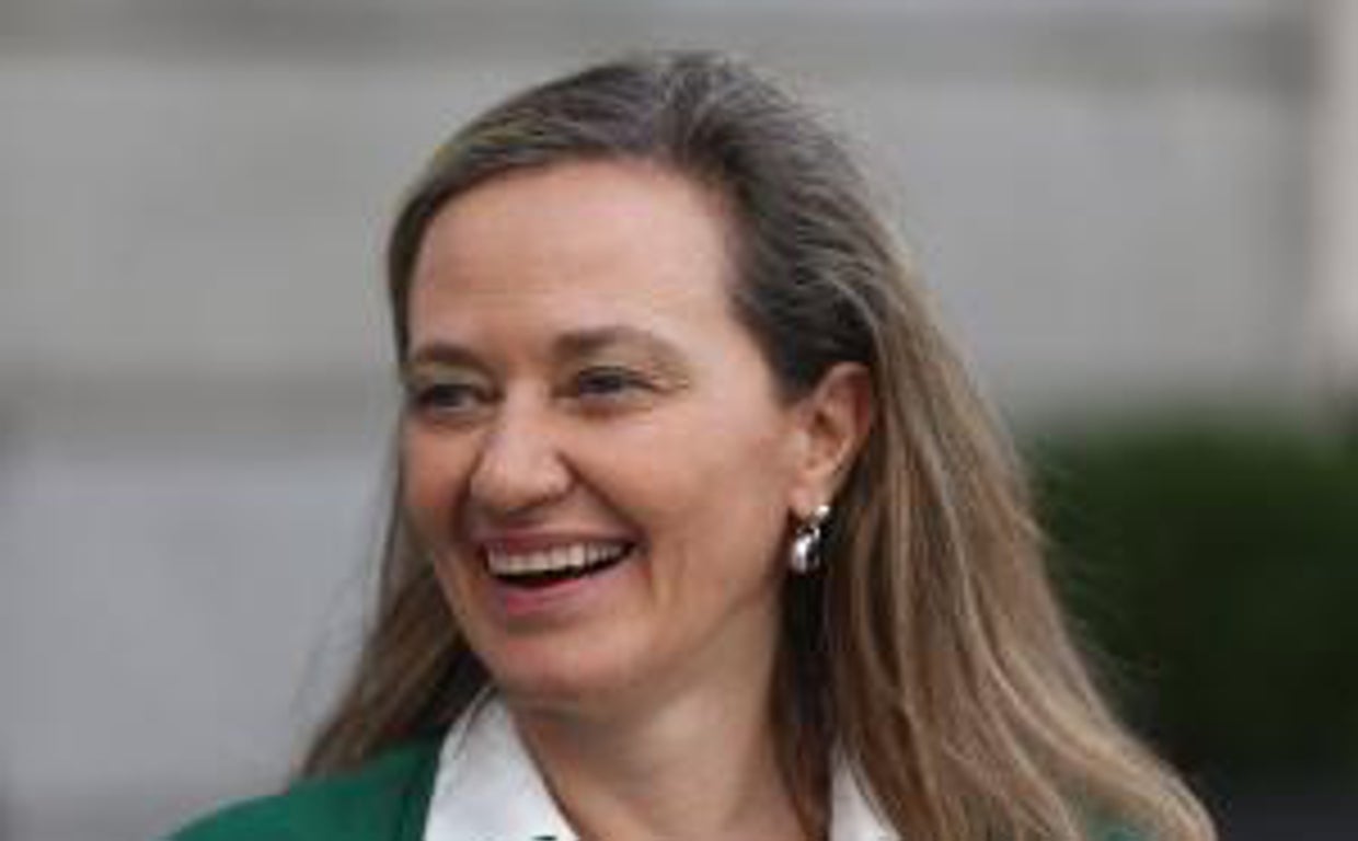 La delegada del Gobierno contra la Violencia de Género, Victoria Rosell, a su salida del Congreso de los Diputados tras el encarcelamiento del exjuez Alba, a 18 de octubre de 2022, en Madrid (España)