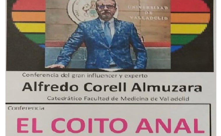 El inmunólogo Alfredo Corell denuncia delito de odio por unos carteles homófobos en la facultad de Medicina de Valladolid