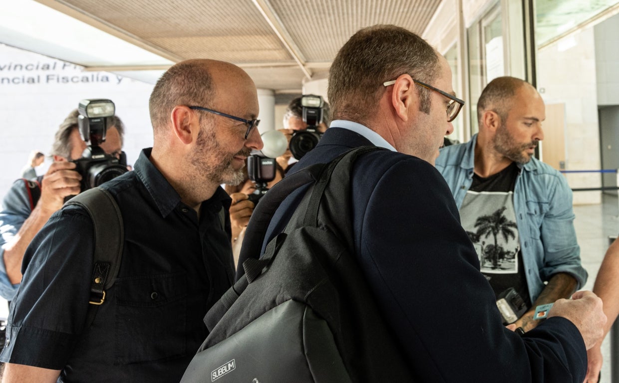 Imagen de archivo de Francis Puig en la Ciudad de la Justicia de Valencia