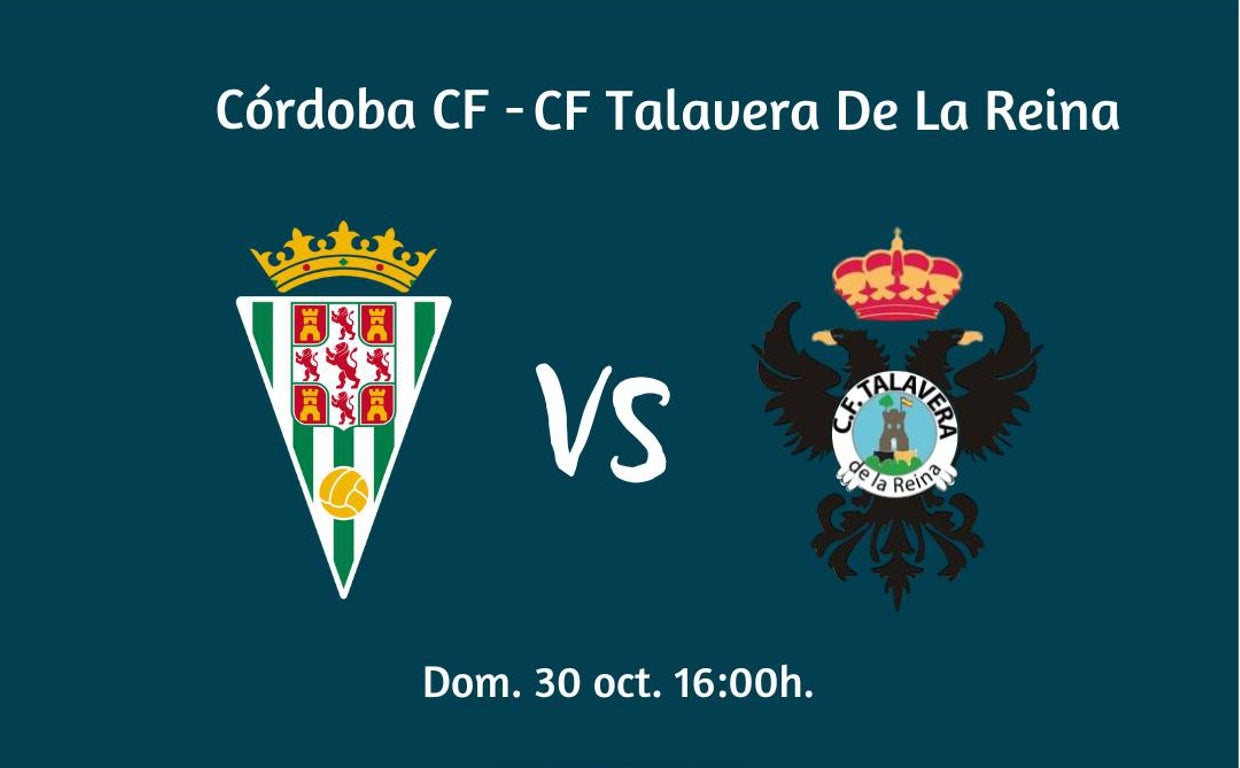 Imagen del próximo partido del Córdoba CF ante el CF Talavera