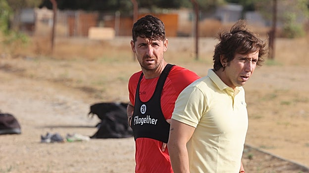 El secretario técnico del club blanquiverde, Raúl Cámara