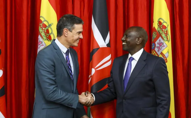 Pedro Sánchez presenta en Kenia a España como algo más que los equipos de fútbol