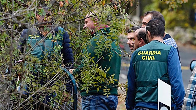 Jesús, ayer, durante el registro