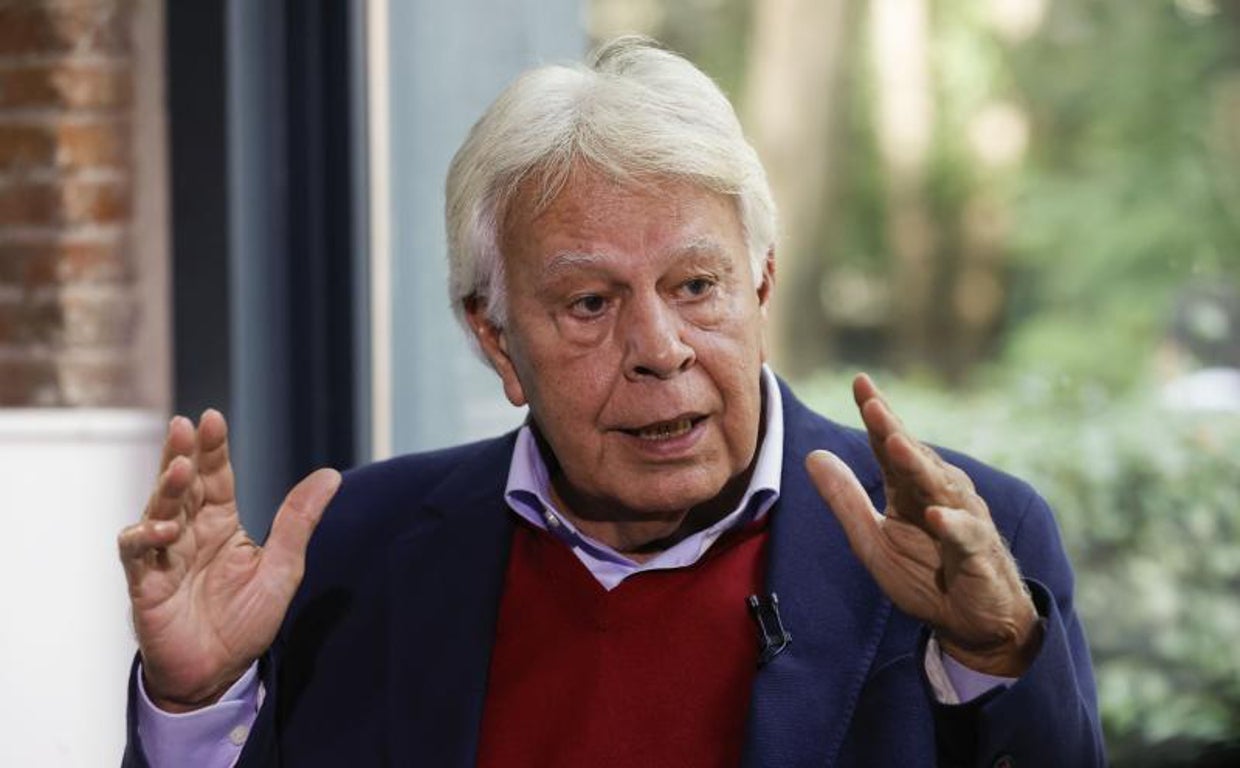 El expresidente español Felipe González